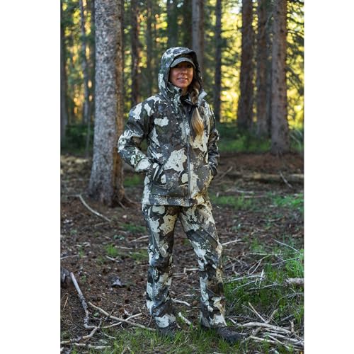 Dionla Rain Jacket – Women’s Midweight Waterproof Hunting Camo Coat4