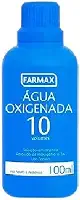 Agua Oxigenada 10% Vol, Transparente, Farmax, 100 ml