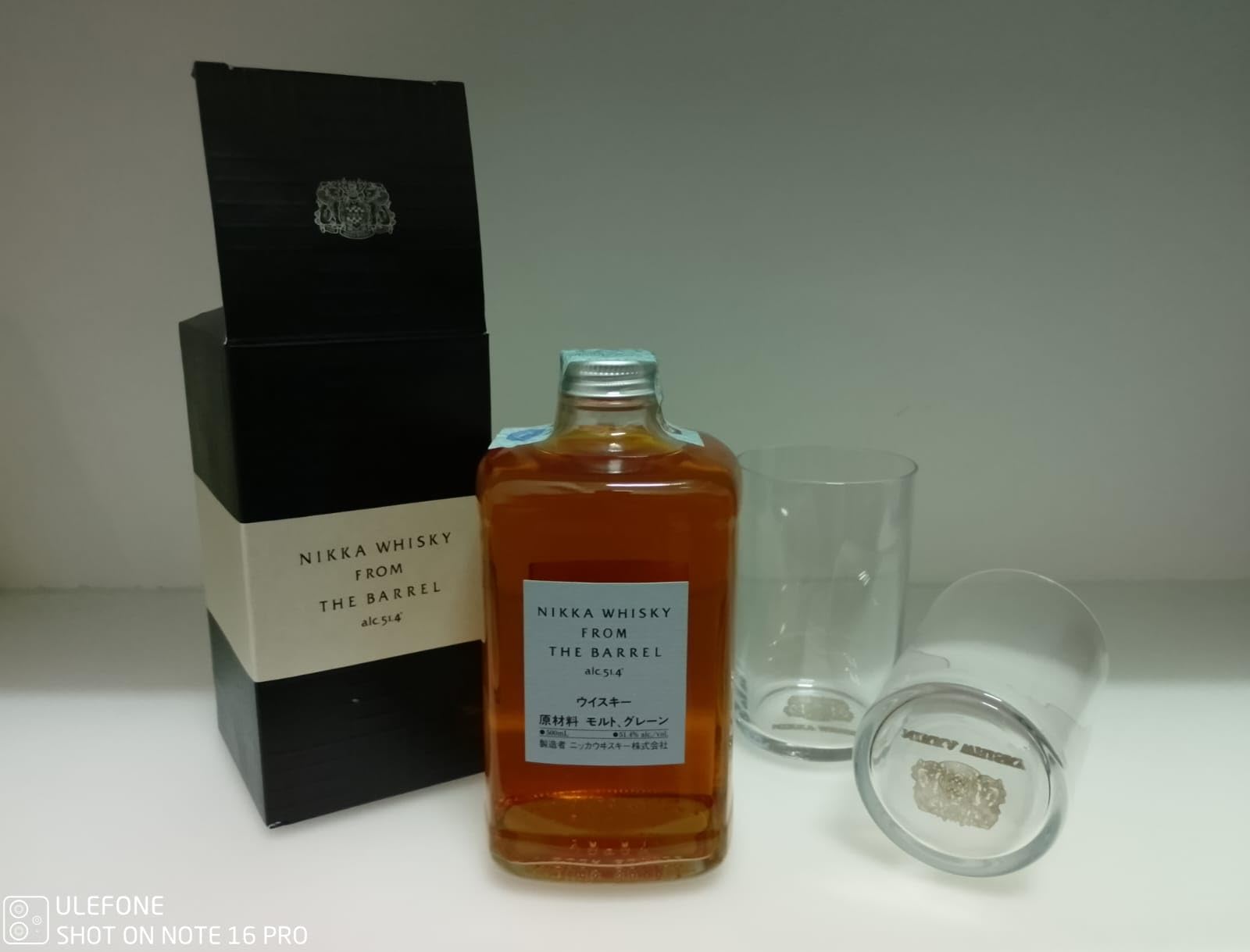 Nikka From The Barrell Whisky 500 ml Con Due Bicchieri Brandizzati