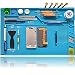 DREMINOVA Professional Large soldering Mat (55x35cm) Repair Silicone Magnetic Work Mat For Electronics, Computer, Cell Phone DIY, Welding Heat Resistant Anti-Static Repair Mat For Solder Iron Station