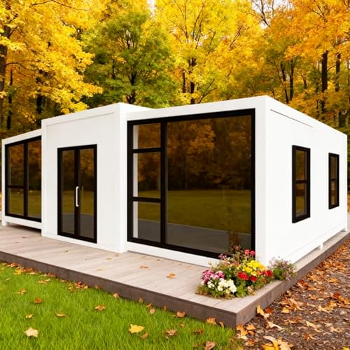 Prefab Tiny Home for Sale, Modern 20ft &40ft Expandable Container