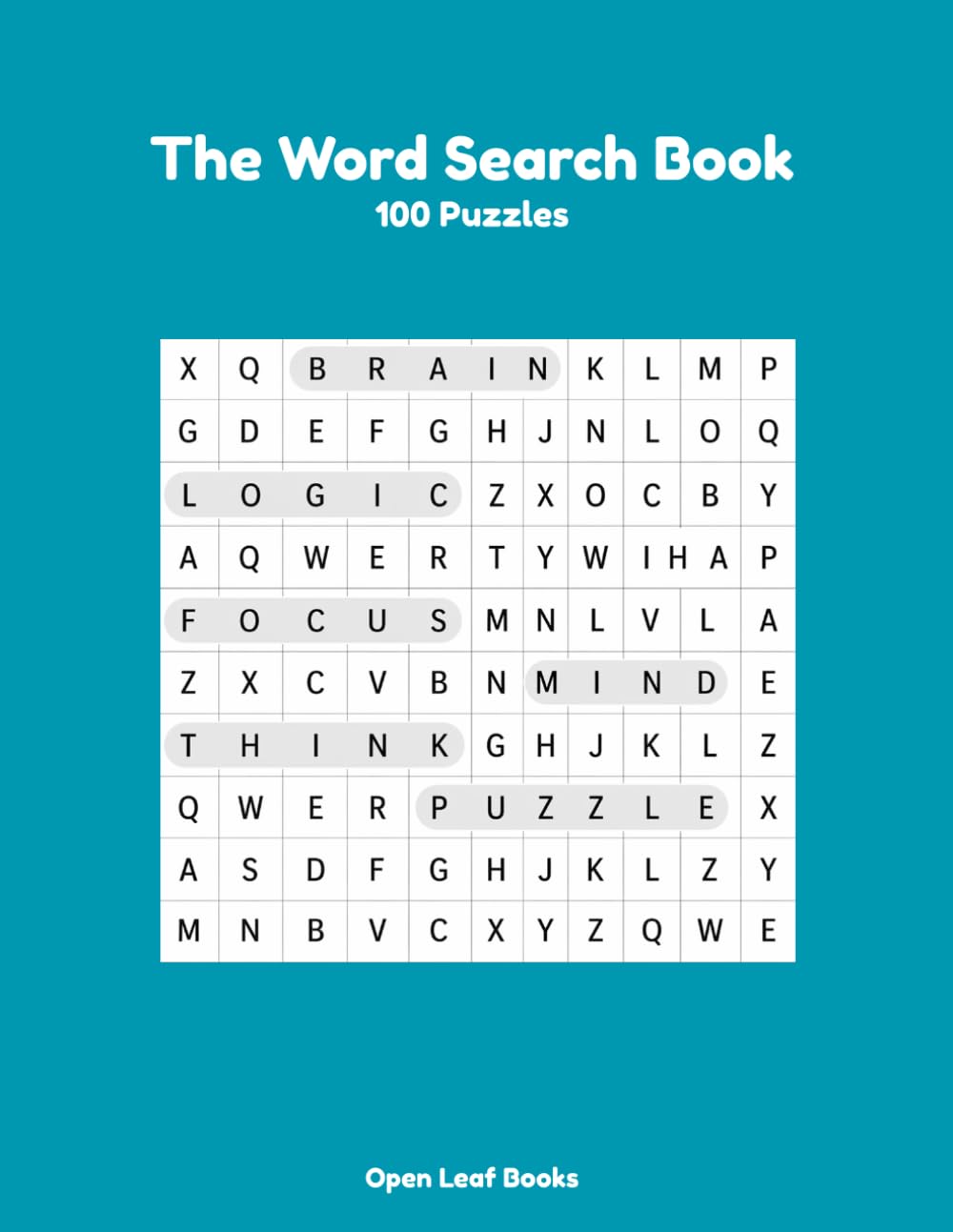 The Word Search Book: 100 Puzzles