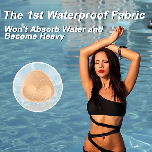 Image of Nimiah Waterproof Bathing Suit Inserts, Push up Padding for Swimsuit Tops