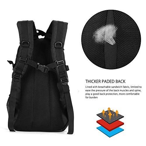 Selighting Tactische rugzak, 25 liter, waterdicht, trekkingrugzak, militaire Molle-rugzak voor kamperen, trekking, reizen - Image 5