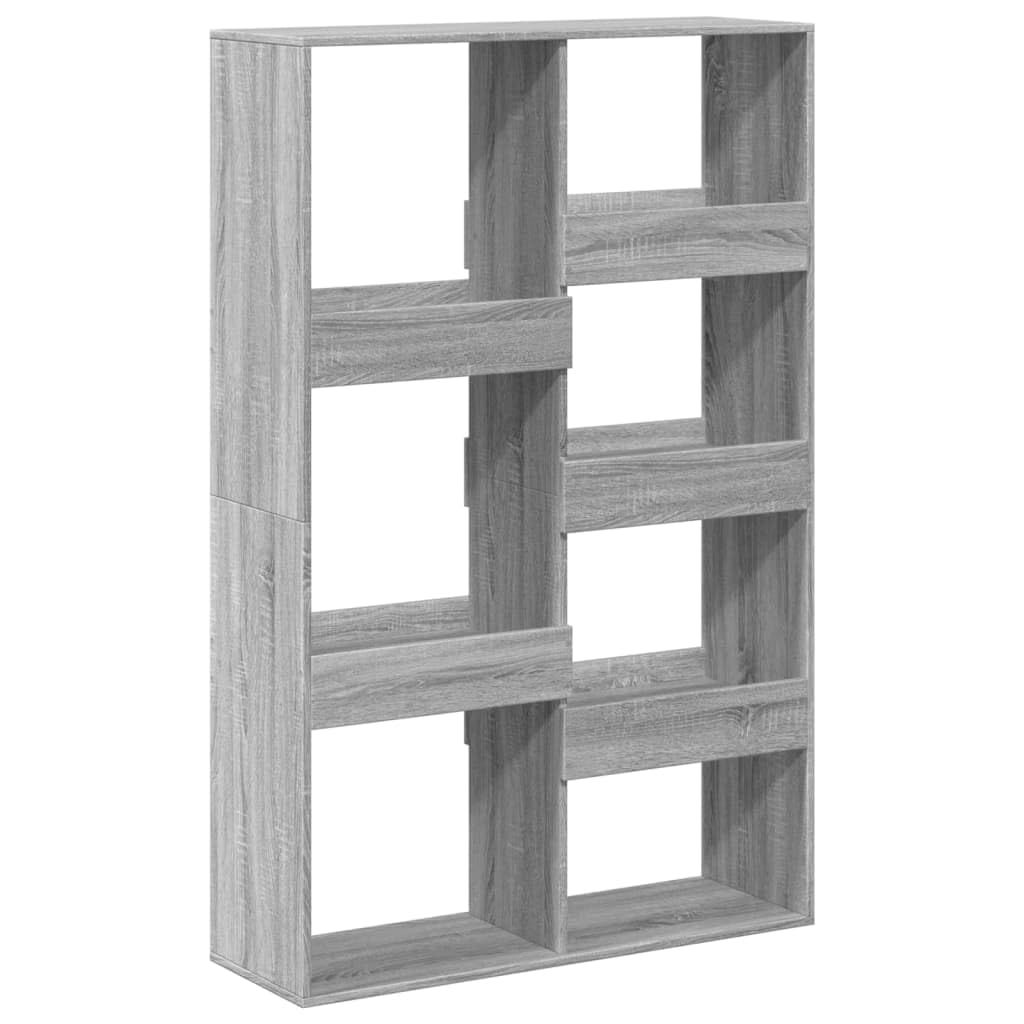LAPOOH Cloison de séparation Sonoma Gris Bois d'ingénierie,Paravent Interieur,Cloison Amovible
