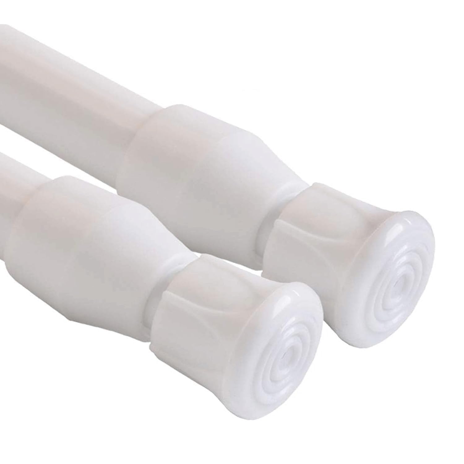 2Pcs Net Curtain Rods Extendable, 40-70cm Extendable Hanging Bar, Tension Cupboard Rods, Adjustable Small Spring Tension Rods, Cupboard Bars for Windows, Cupboards & Shelves