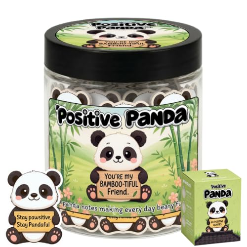 Positive Panda Affirmation Jar