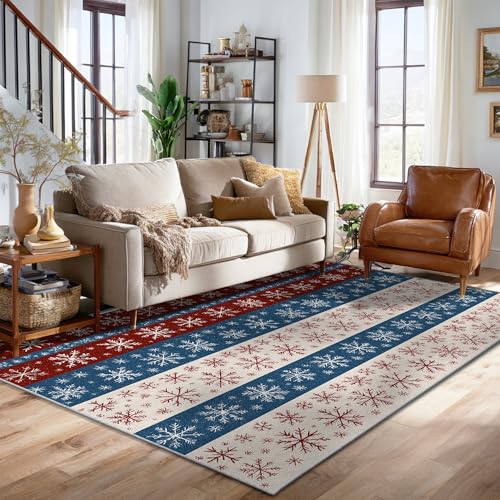 Tapis flocon de neige anti-décoloration et antidérapant - 5
