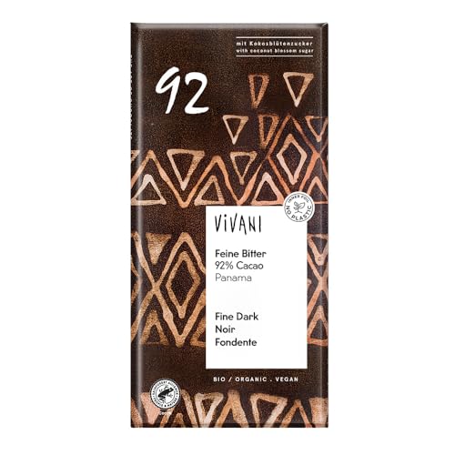 Vivani 92% Dark Chocolate Bars