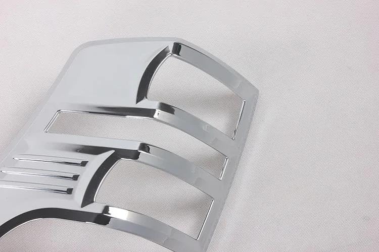 Cubiertas luz trasera coche Triton 2016 2017 cubierta cromada luces traseras automóvil 5
