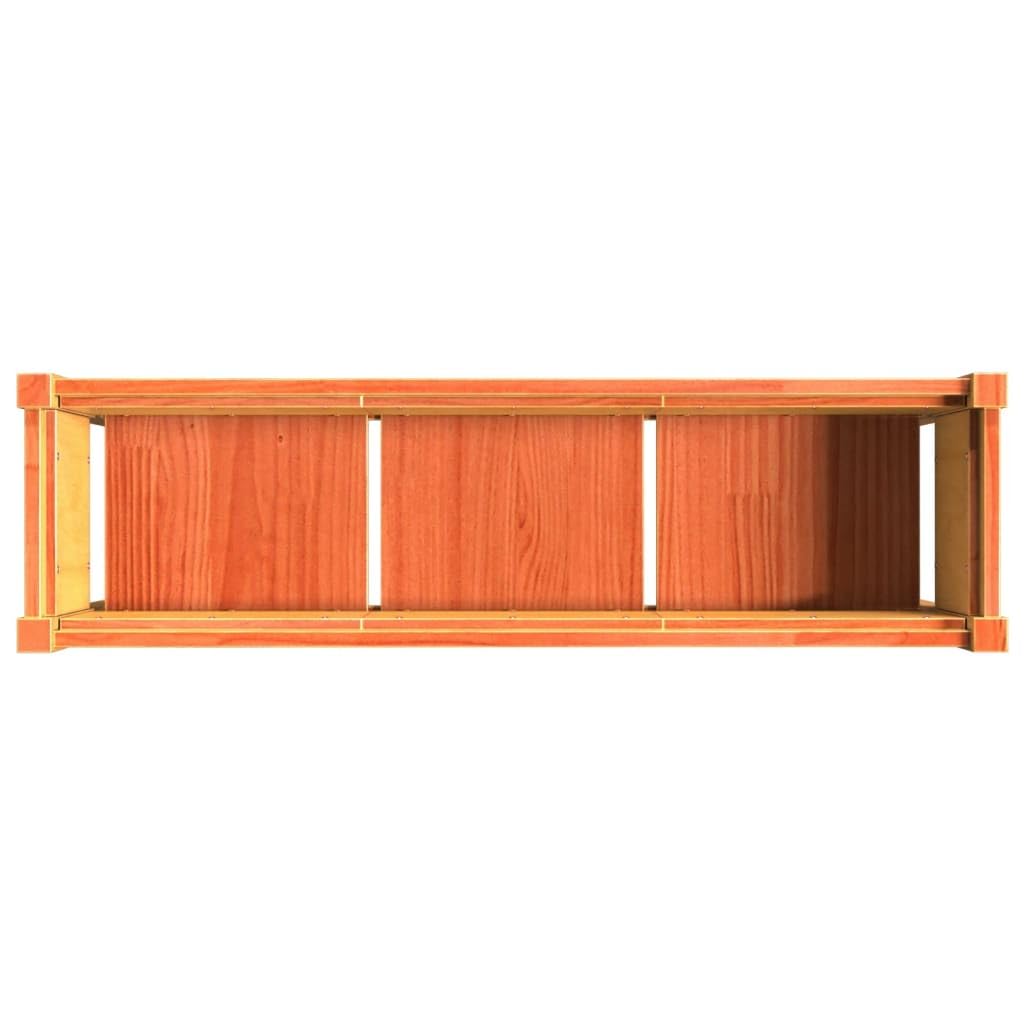 110x31x70 Cm Fioriera da Giardino in Legno Massiccio con Gambe, Funzione Decorativa, capacità Generosa, Perfetta per Gli Appassionati di Fai -da -Te