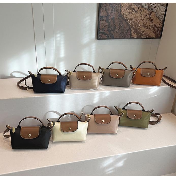 Women's color matching messenger bag small mini bag with adjustable shoulder strap for daily use in light shoulder travel2