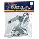 Darice 6402 Accessory Cord with 1 Lights, 6-Feet, White (4)