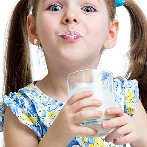 Unicorn Stud Earrings S925 Sterling Silver Hypoallergenic Created Opal Earrings Cute Birthday Gift For Women Daughter #TOP1