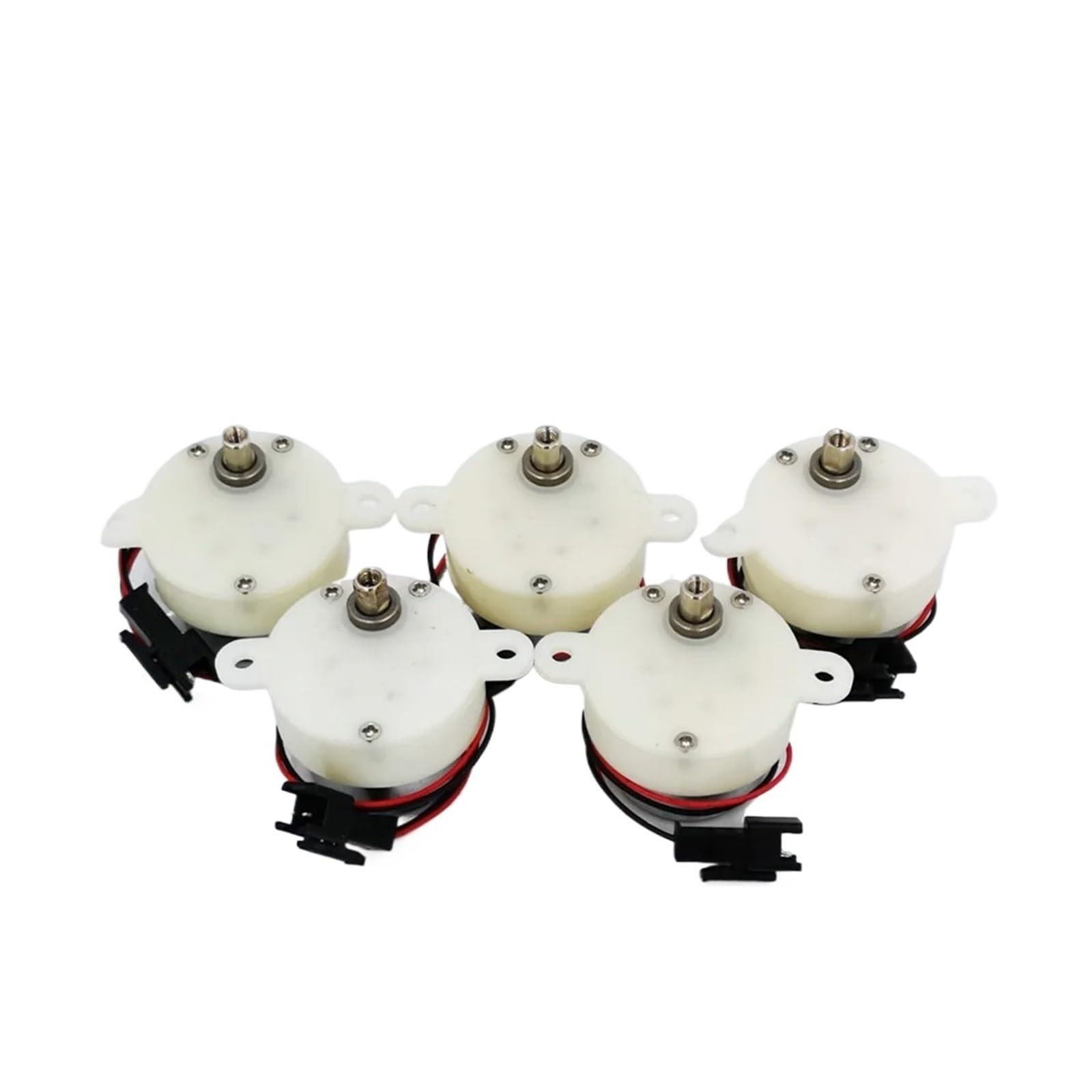CQMLWSDNW 5PCS/LOT 300 Miniature Geared Electronic Starter 3-6V Gear Electronic Starter 10-20 RPM Mute High Torque Geared Electronic Starter