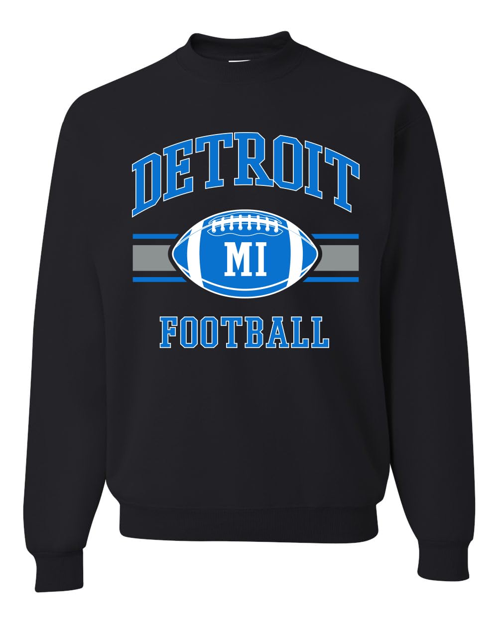 Wild Bobby Hometown City Detroit Fan | DET Fantasy Football Fan Pride Sports Crewneck Sweatshirt