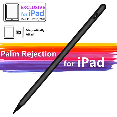 Stylus Pen Compatible with iPad Palm Rejection Active Rechargeable Digital Pencil with Fine