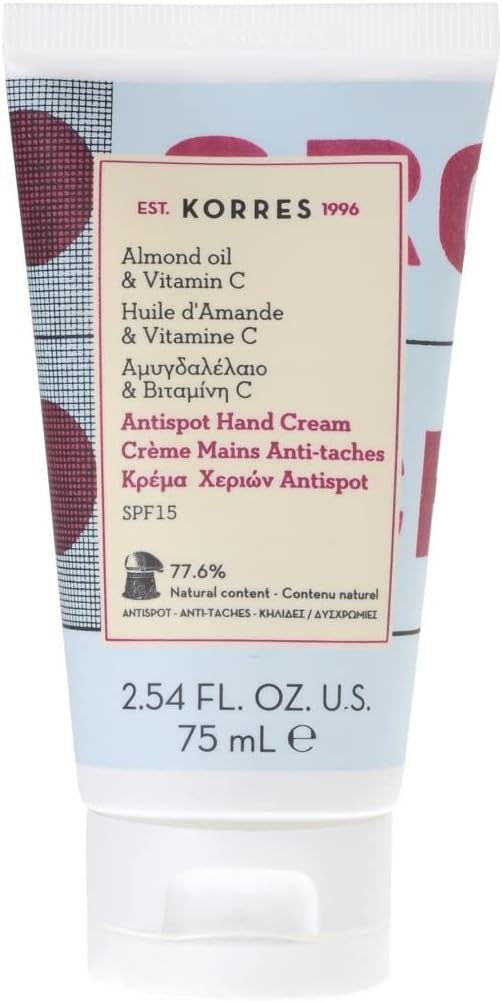 KORRES Almond Oil and Vitamin C Hand Cream 75 ml Amazon.co.uk Beauty