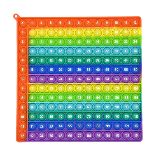 Multiplication Anti Stress Toy Table de Multiplication Educative Jouet Sensoriel pour Enfants Et...
