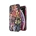 Speck Products Presidio Inked iPhone Xs/iPhone X Case, DigitalFloral/Cerise Red