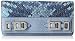 Nine West Gleam Team Slgs Deluxe Continental Wallet, Blue Multi/River Blue, One Size