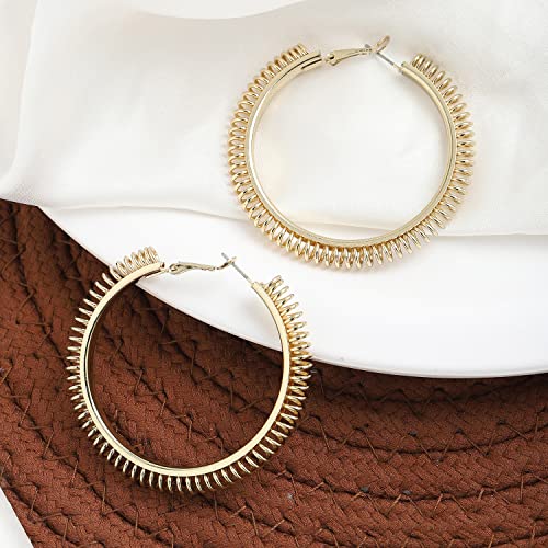 Image of SOHI Hoop Earring For Women and girls, Indo-western Earrings, Fashion Accessories, jewellery for women, Fancy earrings, artificial earrings for ladies