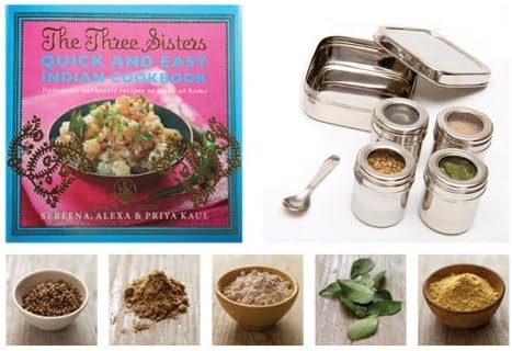 The Three Sisters Five Spices Indian Cookery Set