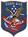 USS James K Polk SSBN-645 Patchâ€“ Sew On