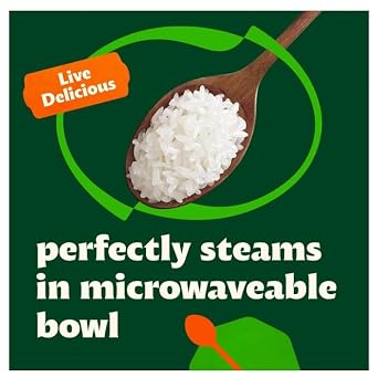 bibigo Cooked Sticky White Rice Bowls, Medium Grain, 7.4 oz, 12 ct