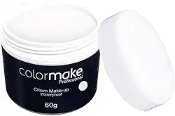 Clown Makeup Profissional 60G, Colormake, Branco