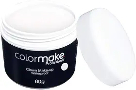 Colormake Clown Makeup Profissional 60G Branco