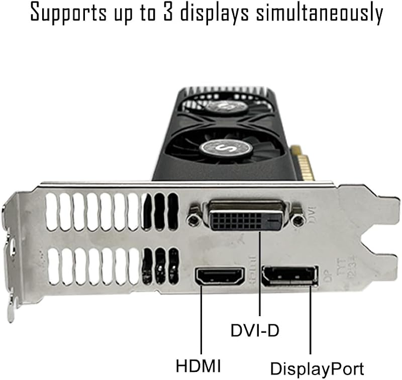 SAPLOS GTX 1050 4GB GDDR5 Grafikus Kártya Gaming PC-hez