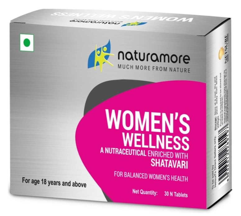 Naturamore Women's Wellness Tablets with Shatavari, 30 Tablets, For Age 18 and Above-image-9