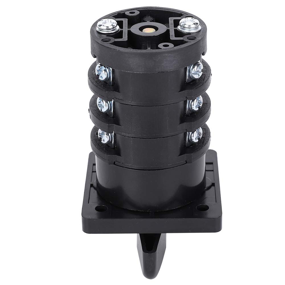 Commutateur Rotatif 20A 500V 12 Pôles 7 Positions pour Conversion Lignes de Contrôle Industriel