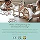 Micki Webrahmen Quadrat – DIY Kit für Kinder und Erwachsene – Webstuhl für Kinder– Garnspielzeug aus Holz für Anfänger - Spielealter 3+ - 120X120X50 mm