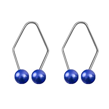 Dimple Makers, Dimple Trainer For The Face,Dimple Trainer for Cheeks,Dimple Maker Tool for Develop Natural Dimples, Easy to Wear. Royal Blue