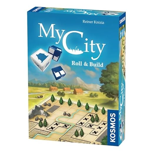 Thames and Kosmos My City Roll & Build Kartenspiel
