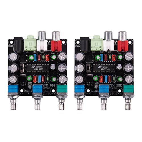 Sefdrert 2 x Sound-Schaltkreis XR1075 Hochauflösendes Einzelnetzteil