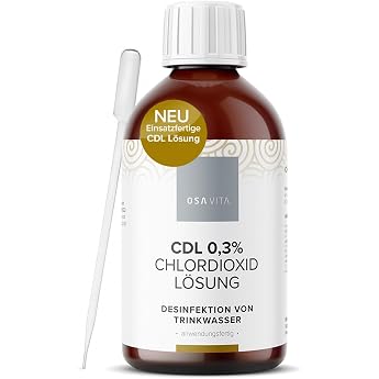 CDL 0.3% 100 ml Chlorine Dioxide Concentrate - 2 Component System