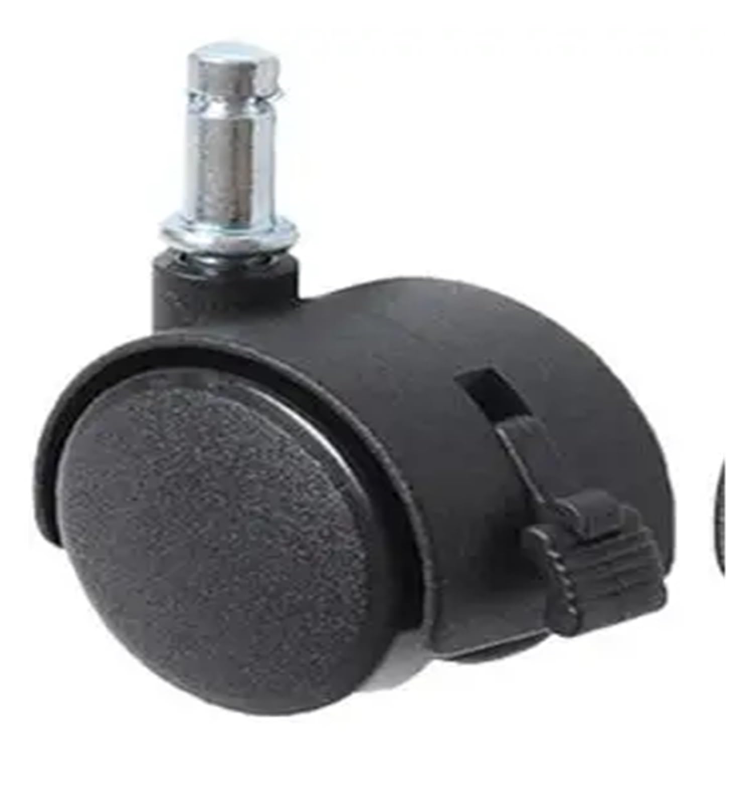 Mxxdmopd Plunger-Brake 4 Pieces/Lot 1/1.5/2 Inch Casters Nylon Wheels Furniture With Brake Circlip Plastic(,2-Inch)