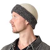 CHARM Gorro Invierno Hombre Lana - Gorros para Mujer Beanie Punto Estilo Pescador Marinero Fisherman...