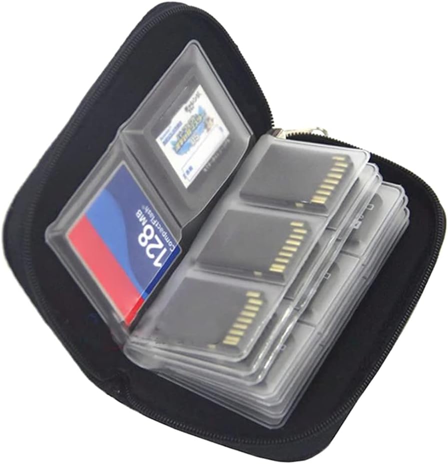 SDHC SDXC Secure Digital Memory Card Carrying for Case Holder Organizer Box Keeper for Computer Camera M Memory Card Wallet Case Micro Waterproof