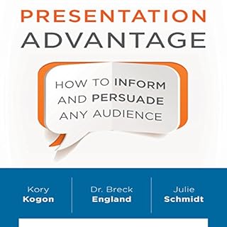 Presentation Advantage Audiolibro Por Kory Kogon, Dr. Breck England, Julie Schmidt arte de portada