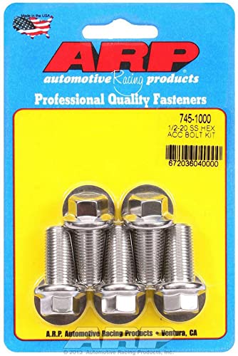 Pernos ARP 745-1000 de 1/2-20 de cabeza hexagonal de 6 puntos que resisten altas presiones