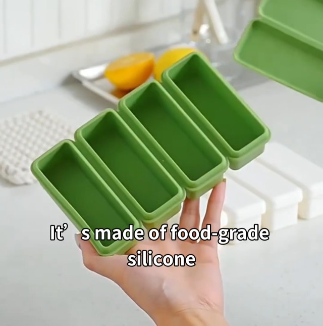 Molde grande de hielo de silicona, 2 piezas miniatura 7