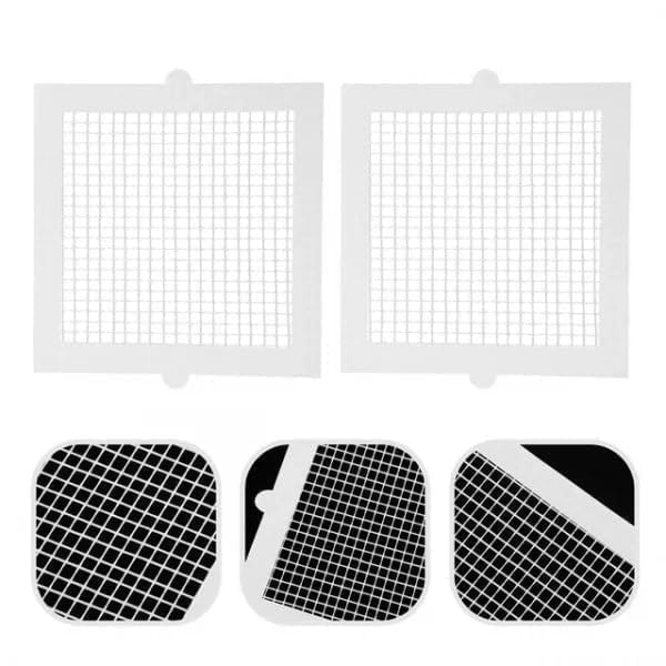 DME SALES 10 Pcs Disposable Shower Cover Hair Catcher Shower Drain Mesh Stickers, Bathroom, Laundry, Bathtub, Kitchen Shower Drain Floor Sink Strainer Filter Mesh HSS-1009 4