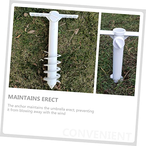 Porte-parapluie de plage robuste support parasol pelouse résistant vent - 7