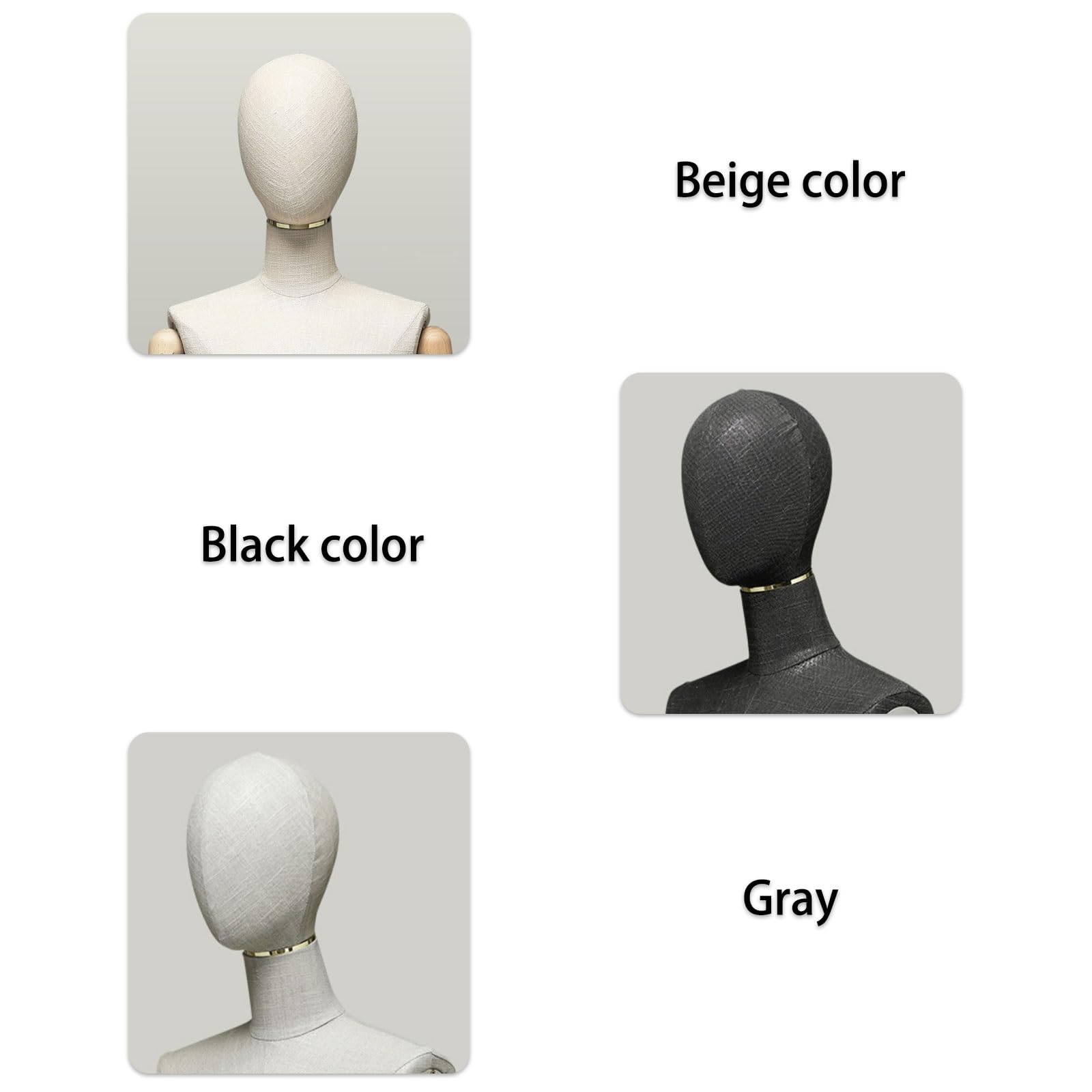 Manichino Sartoriale Regolabile Donna Dotato Abbinato a Un Tessuto Fiammato Squisito e Delicato, Base in Metallo Facilmente Regolabile, Manichini Donna Negozio Abbigliamento per Abbigliamento, Gioiell