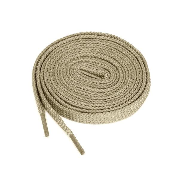 Image of 2 PAIRS Flat Shoe laces 48 Inches Wide Shoelaces for Athletic Running Sneakers Sports Shoes Boot Laces Strings (2 Pairs)