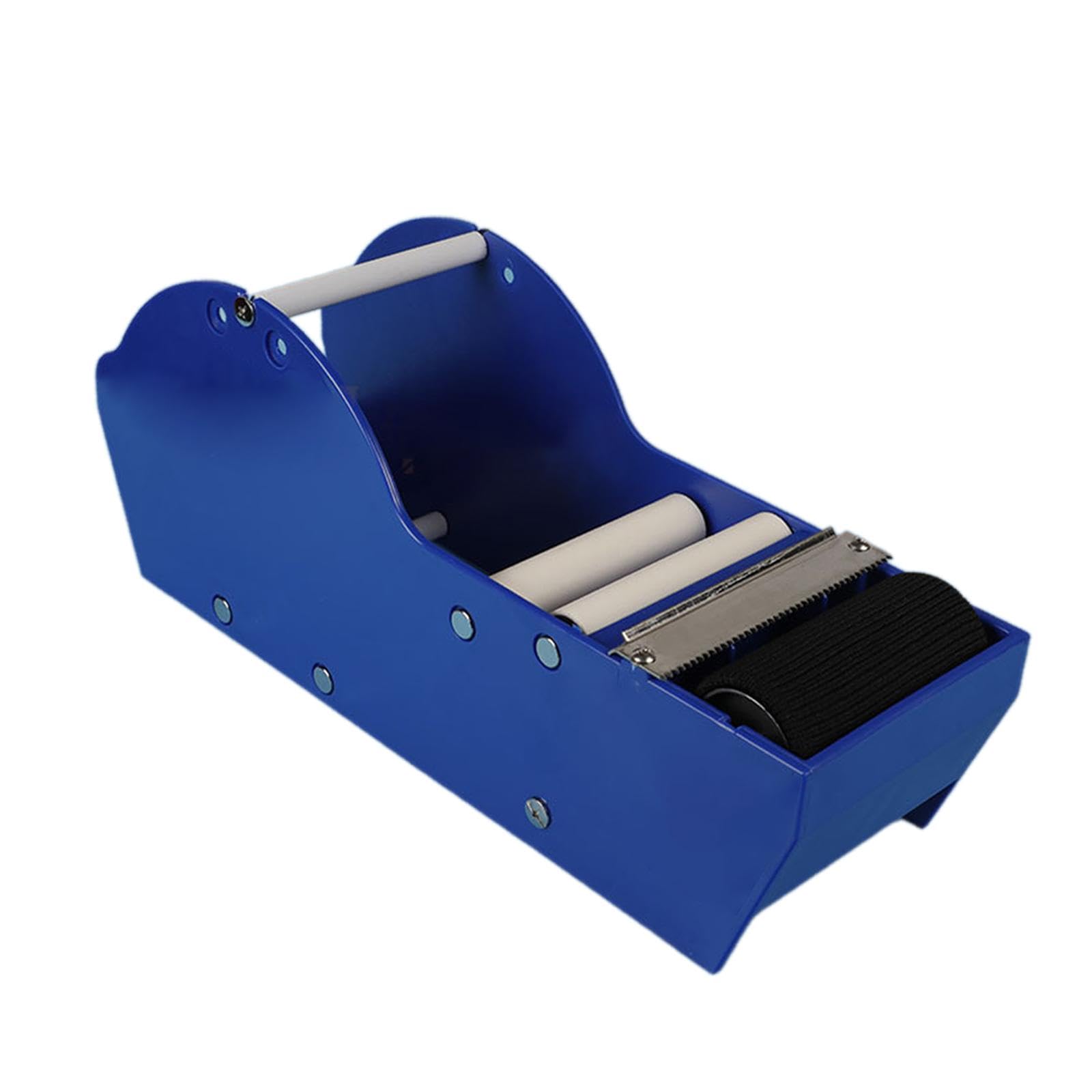 Dispenser di Nastro Adesivo Attivabile con Acqua, Macchina Da Taglio, Dispenser di Carta per Imballaggio per La Chiusura di Scatole, Donatore di Nastr, Blu